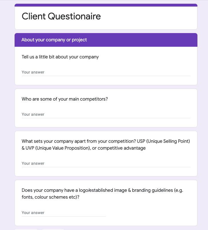client-survey